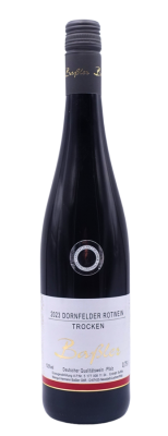 2023er Dornfelder Rotwein trocken